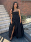 Sexy Black A-line Maxi Long Party Prom Dresses To Impress,Evening Dress,13396