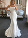 Elegant White Mermaid Maxi Long Party Prom Dresses To Impress,Evening Dress,13400