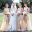 2017 Sexy Unique Lace Long Wedding Bridesmaid Dresses, BD0002