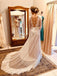 Long Sleeves Backless Lace Cheap Wedding Dresses Online, Cheap Bridal Dresses, WD528