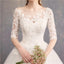 Long Sleeves Lace Ball Gown Cheap Wedding Dresses Online, Cheap Bridal Dresses, WD495
