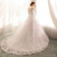 Long Sleeves Lace Beaded Cheap Wedding Dresses Online, Cheap Bridal Dresses, WD506