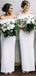 Off White Mermaid Long Bridesmaid Dresses Online, Cheap Bridesmaids Dresses, WG705