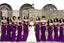 Purple Mermaid Off Shoulder Cheap Long Bridesmaid Dresses,WG1332