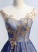 Scoop Cap Sleeves Gold Sequin Cheap Homecoming Dresses Online, Cheap Short Prom Dresses, CM764