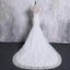 Sexy Backless Cap Sleeve Detachable Skirt Lace Mermaid Wedding Bridal Dresses, Cheap Custom Made Wedding Bridal Dresses, WD279