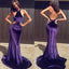 Sexy Backless Halter Purple Mermaid Evening Prom Dresses, Popular Purple Party Prom Dresses, Custom Long Prom Dresses, Cheap Formal Prom Dresses, 17200