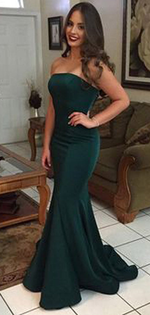 Sexy Green Mermaid Sweetheart Cheap Long Bridesmaid Dresses,WG1249