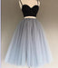 Sexy Two Pieces Simple Short Homecoming Prom Dresses, Affordable Short Party Prom Sweet 16 Dresses, Perfect Homecoming Cocktail Dresses, CM377