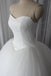 Strapless A line Tulle Wedding Dresses,  2017 Lace Custom Wedding Gowns, Affordable Ball Gown Bridal Dresses, 18004